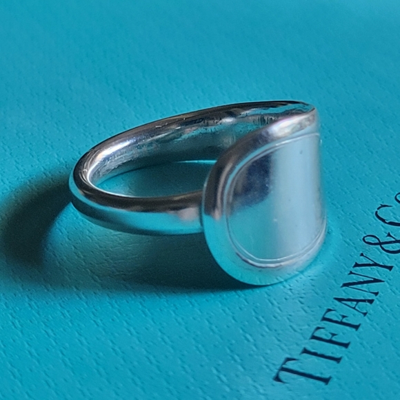 1870 Tiffany & Company Antique Ivy Spoon Ring in Sterling Silver #41 size 10 - Picture 8 of 13